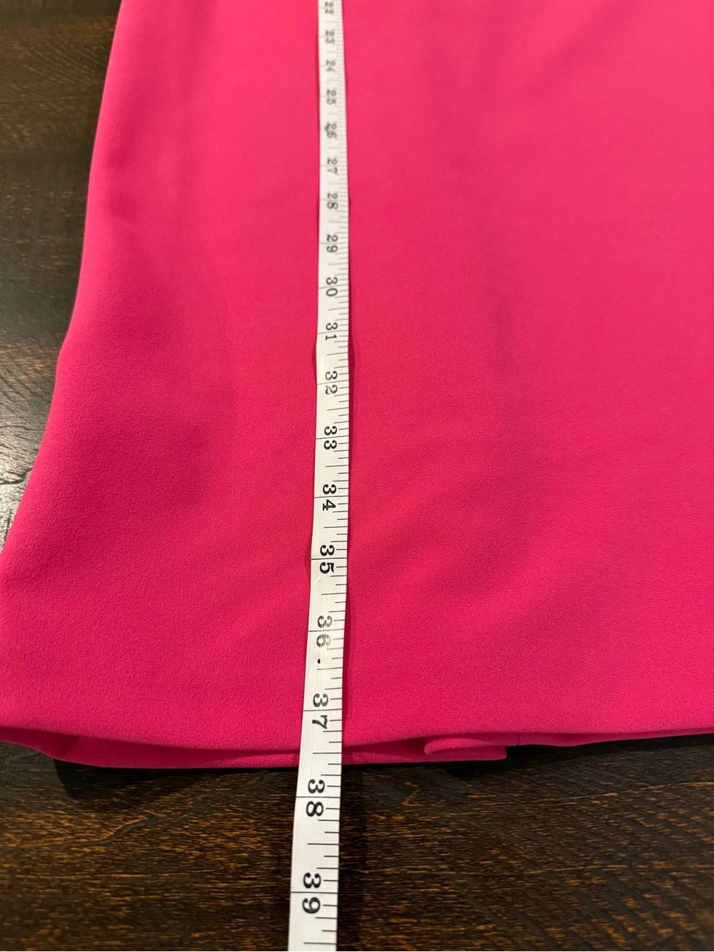 NWT Calvin Klein Hibiscus Pink Flutter Sleeve Sheath Dress Size 4 - Picture 9 of 12